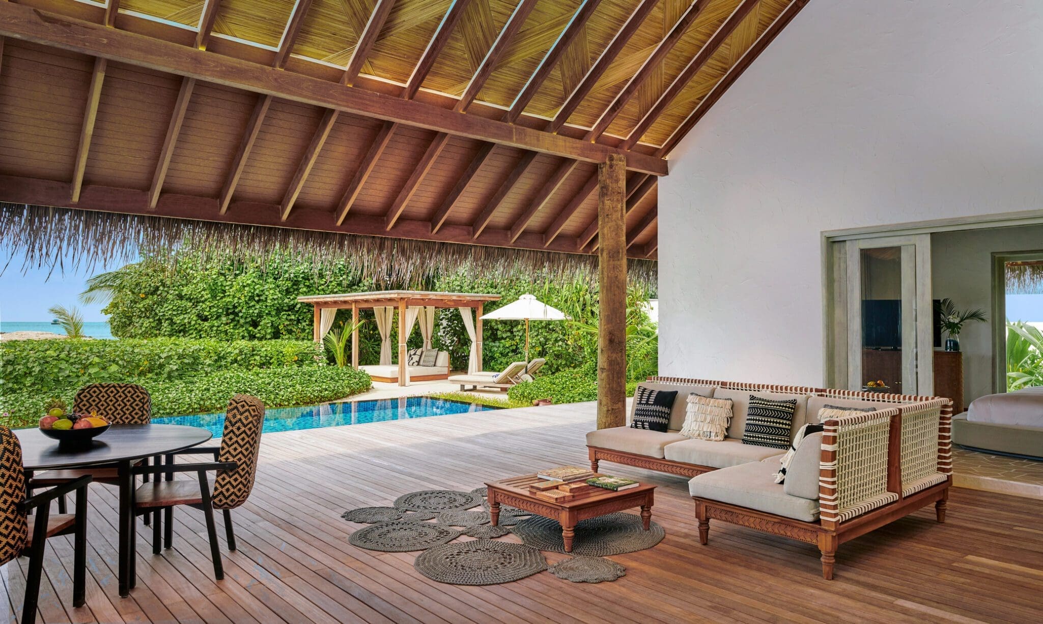 02 Three Bedroom Sunset Beach Villa with Pool 2 scaled